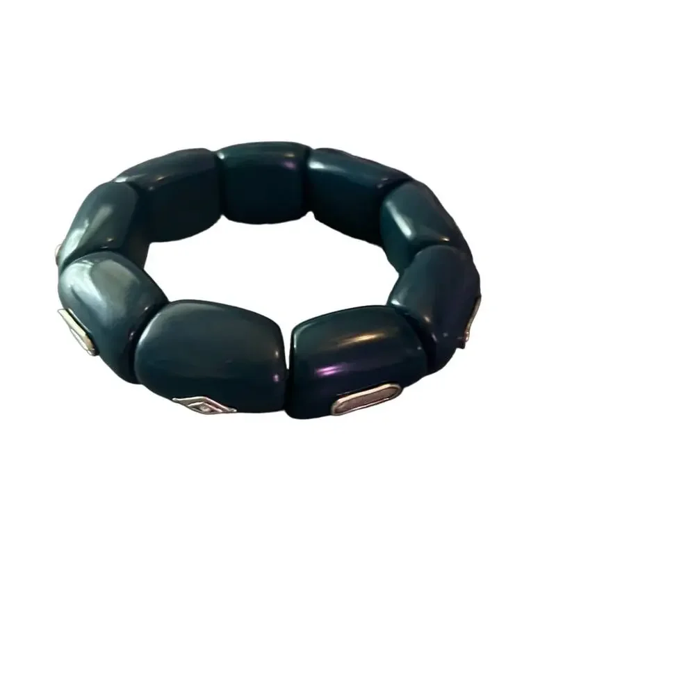 Silpada Large Beaded 925 Sterling Silver Bracelet